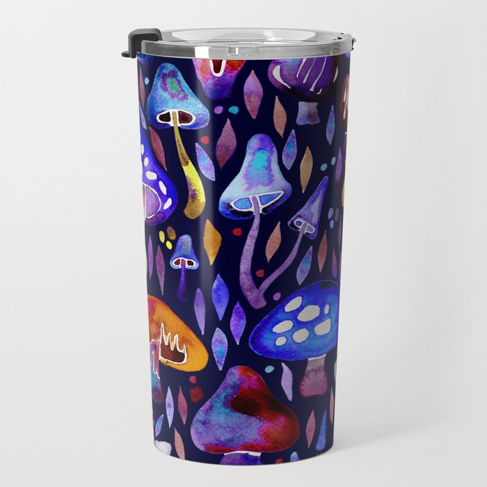 Mushroom Magic - Galaxy Travel Mug Gallery Image 3