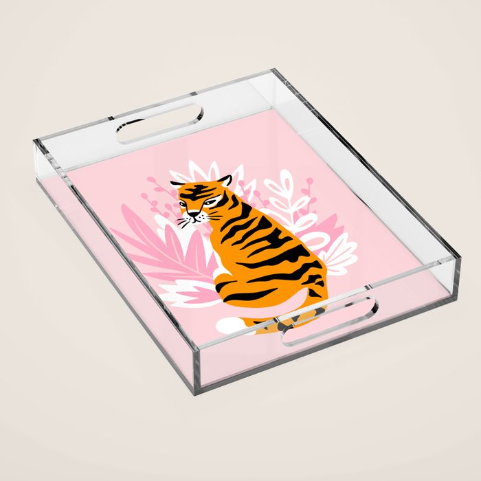 Cute tigers Acrylic Tray Gallery Image 1