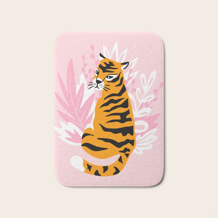 Cute tigers Bath Mat Gallery Image 1
