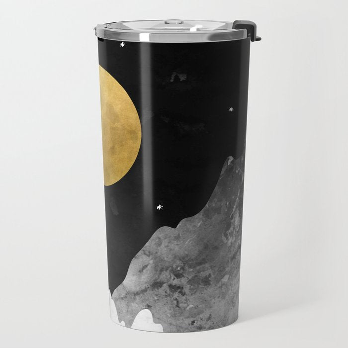 Moon and Stars Travel Mug Gallery Image 2