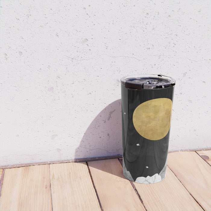 Moon and Stars Travel Mug Gallery Image 4
