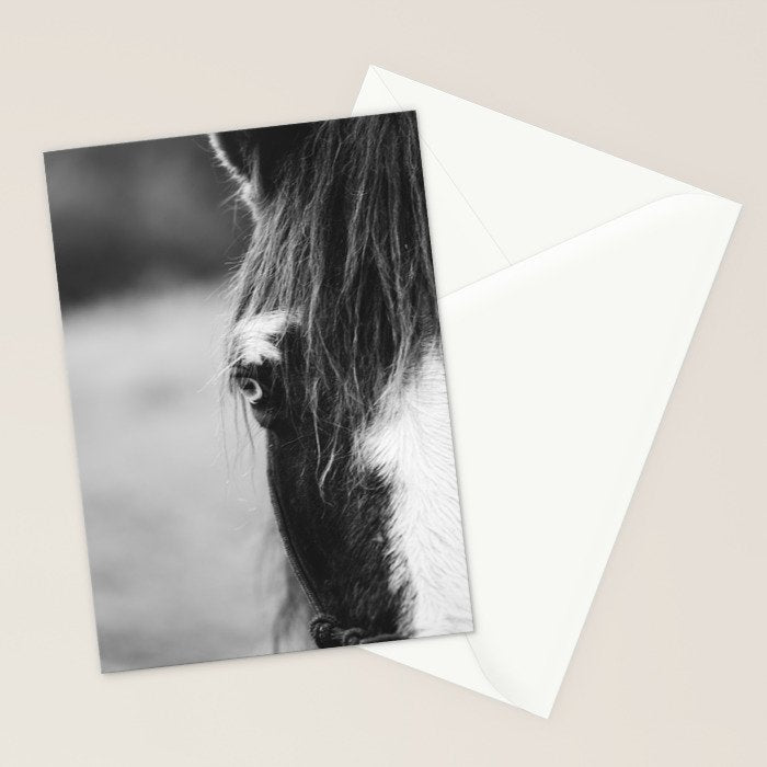 Blue Eye - horse photography Stationery Card Gallery Image 2
