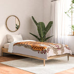 King Of The Jungle 03: Peach Tiger Edition Comforter Gallery Image 2