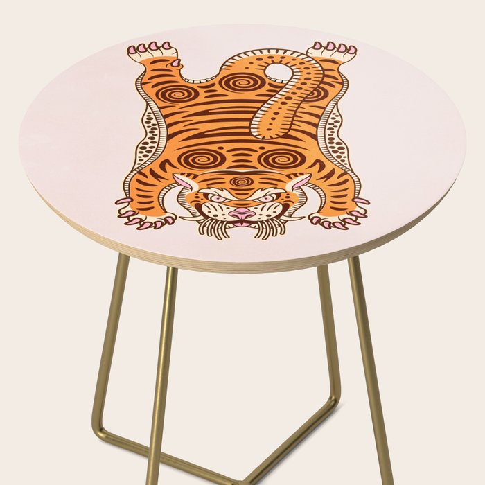 King Of The Jungle 03: Peach Tiger Edition Side Table Gallery Image 2