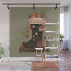 Joyful Stockings II Wall Mural Gallery Image 1