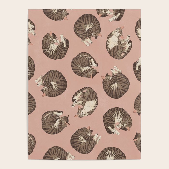 polka dot cats Poster Gallery Image 4