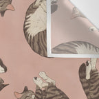 polka dot cats Wall Tapestry Gallery Image 3