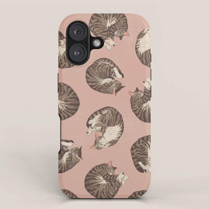 polka dot cats iPhone Case Gallery Image 1