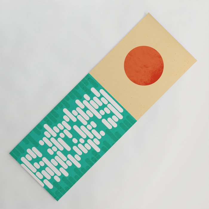 Sun over the sea Yoga Mat Gallery Image 1
