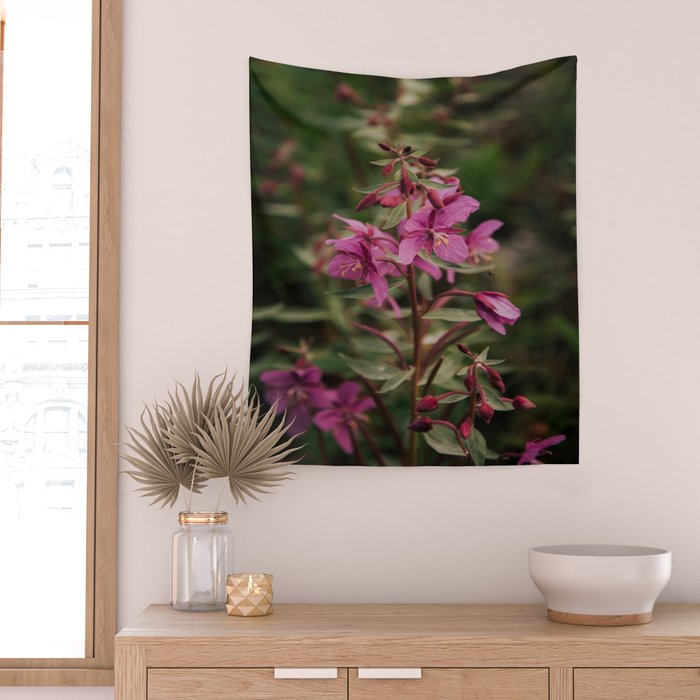River Beauty Willowherb Wall Tapestry Gallery Image 2