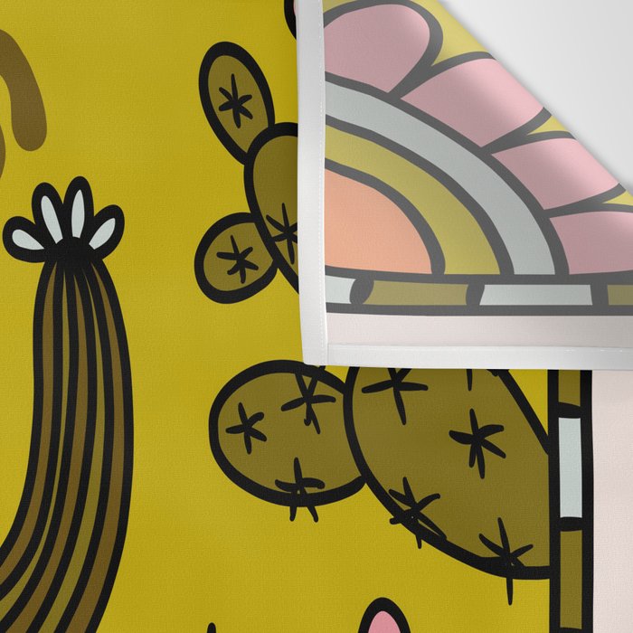 Taurus Cactus Wall Tapestry Gallery Image 3