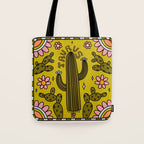 Taurus Cactus Tote Bag Gallery Image 1