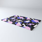 Abstract geometric shape modern pattern art Rug Gallery Image 3
