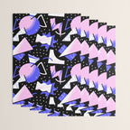 Abstract geometric shape modern pattern art Wrapping Paper Gallery Image 3