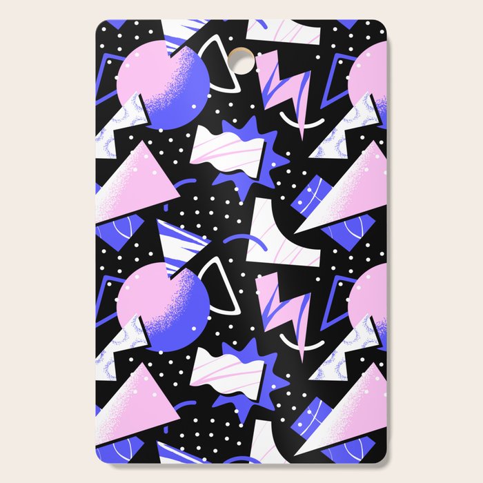 Abstract geometric shape modern pattern art Cutting Board Gallery Image 1