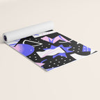 Abstract geometric shape modern pattern art Yoga Mat Gallery Image 2