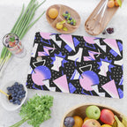 Abstract geometric shape modern pattern art Cutting Board Gallery Image 2