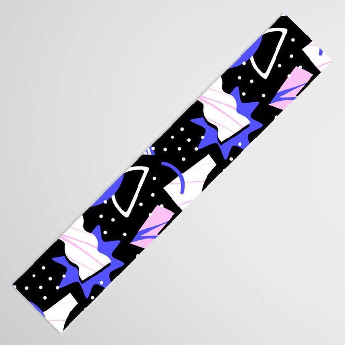Abstract geometric shape modern pattern art Table Runner Gallery Image 3