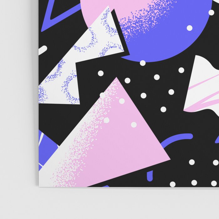 Abstract geometric shape modern pattern art Poster Gallery Image 3