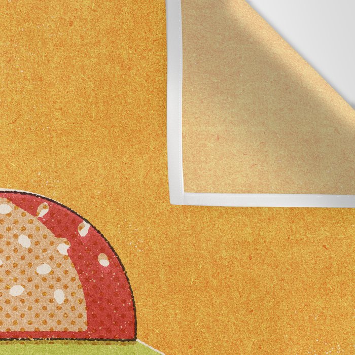 FAST FOOD / Burger Wall Tapestry Gallery Image 3