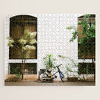 Retreo vintage scooter in Santo Domingo | Dominican Republic | Pastel fine art photography poster Jigsaw Puzzle Gallery Image 1