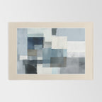Soft Blue Forms II Rug Gallery Image 2