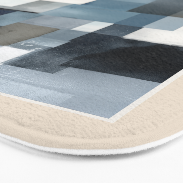 Soft Blue Forms II Bath Mat Gallery Image 3