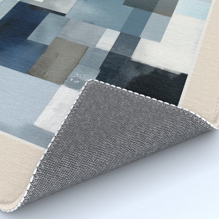 Soft Blue Forms II Rug Gallery Image 4