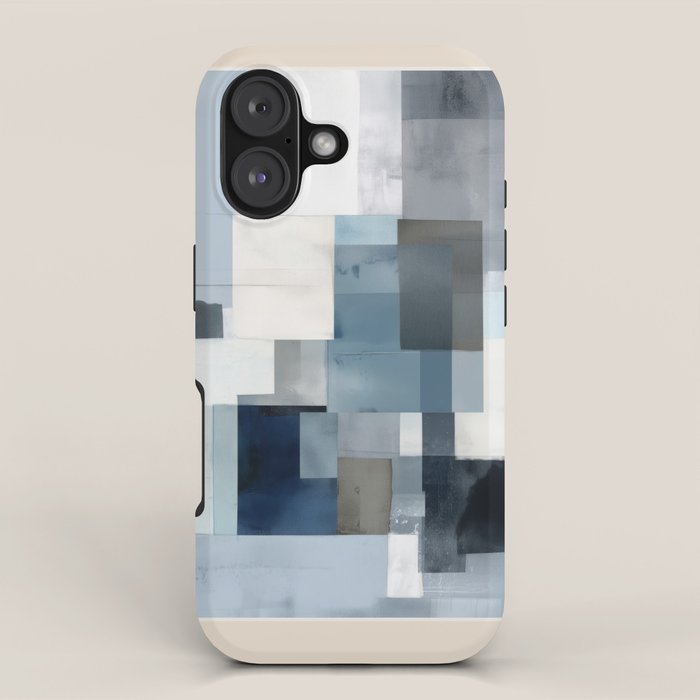 Soft Blue Forms II iPhone Case Gallery Image 1