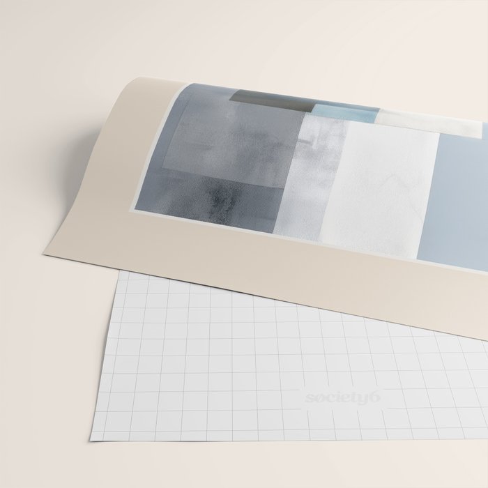 Soft Blue Forms II Wrapping Paper Gallery Image 2