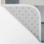 Soft Blue Forms II Bath Mat Gallery Image 2