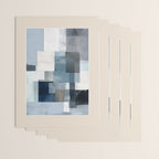 Soft Blue Forms II Wrapping Paper Gallery Image 3