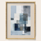 Soft Blue Forms II Serving Tray Gallery Image 1