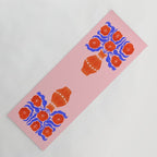 Bright Red Poppies In A Vase Yoga Mat Gallery Image 1
