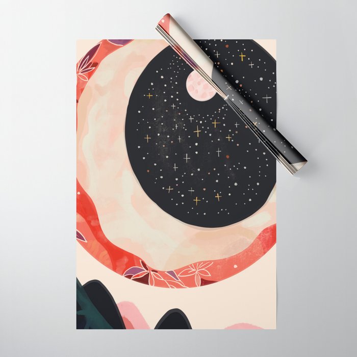 Mystic Moon Wrapping Paper Gallery Image 1