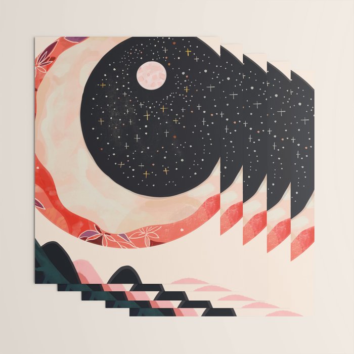 Mystic Moon Wrapping Paper Gallery Image 3