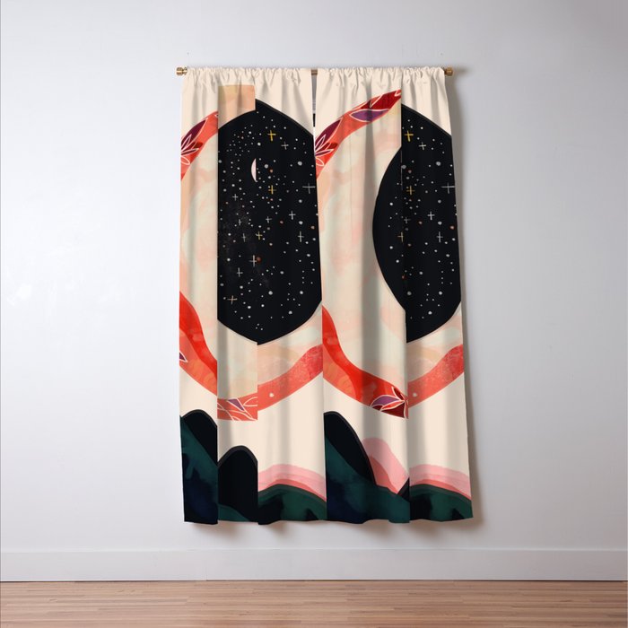 Mystic Moon Window Curtain Gallery Image 3