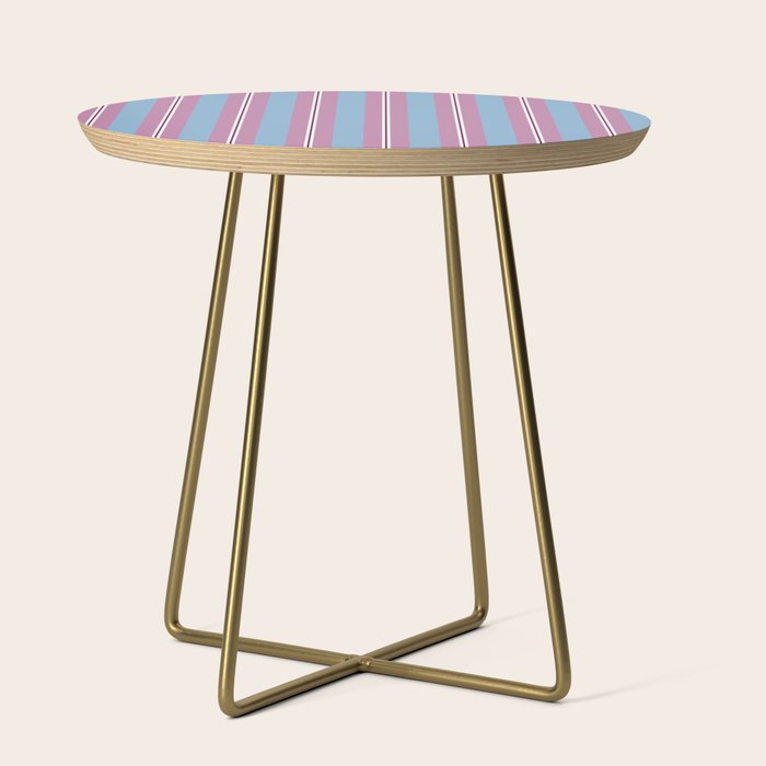 Bubblegum Stripes Side Table Gallery Image 1
