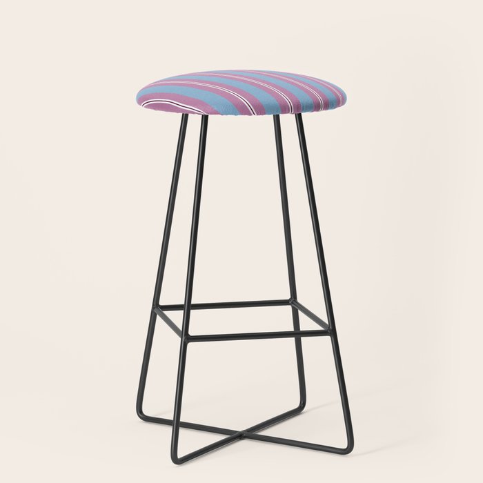 Bubblegum Stripes Stool Gallery Image 1