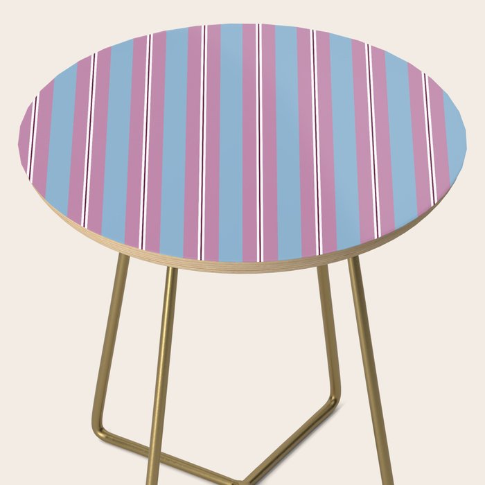 Bubblegum Stripes Side Table Gallery Image 2