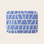 Linocut Vase #5 Bath Mat Gallery Image 1