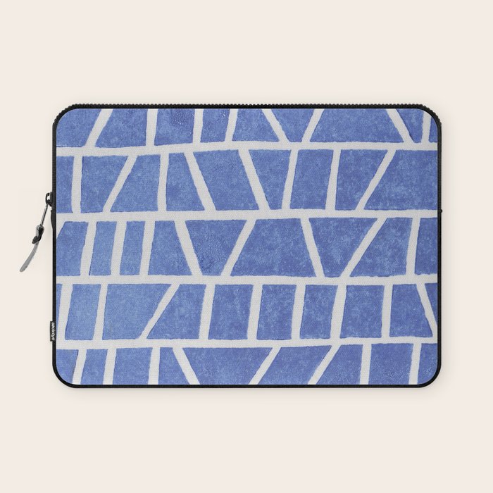 Linocut Vase #5 Laptop Sleeve Gallery Image 1