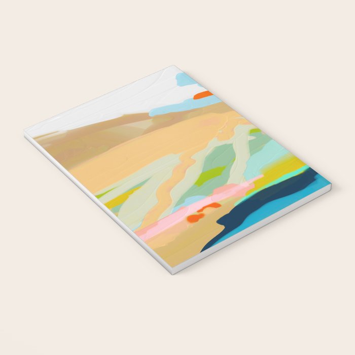 abstract summer landscape Notebook Gallery Image 3