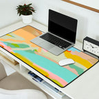 abstract summer landscape Desk Mat Gallery Image 2