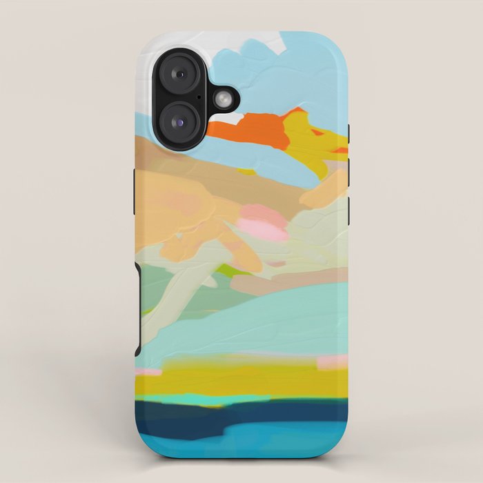 abstract summer landscape iPhone Case Gallery Image 1