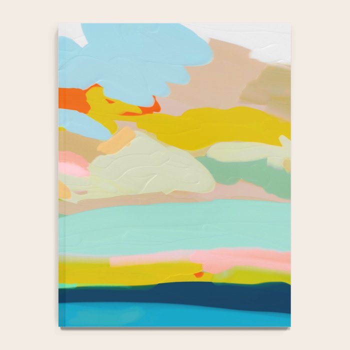 abstract summer landscape Notebook Gallery Image 4