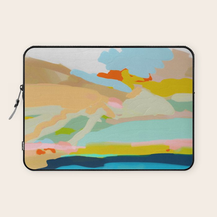 abstract summer landscape Laptop Sleeve Gallery Image 1