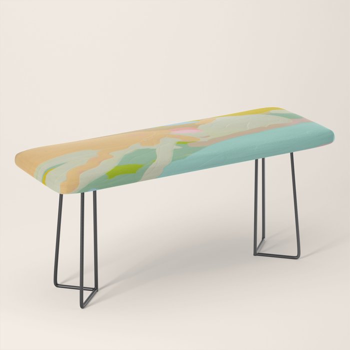 abstract summer landscape Bench Gallery Image 1