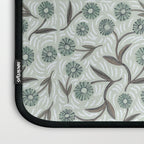 Tipsy Daisies on Celadon  Laptop Sleeve Gallery Image 3