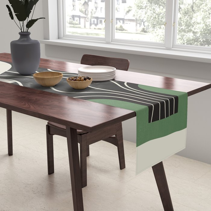 Abstract Elegance 2 Table Runner Gallery Image 2